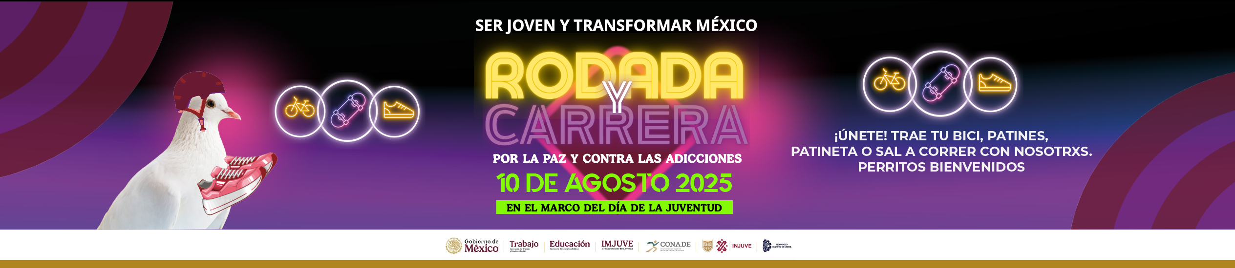 Carrera y Rodada por la paz