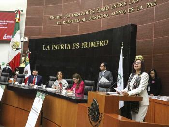 Establecerá SEP puente de colaboración y diálogo con las fuerzas políticas del país: Leticia Ramírez Amaya
