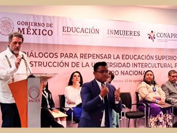 En Aguascalientes habrá Universidad Intercultural para la Igualdad: Luciano Concheiro