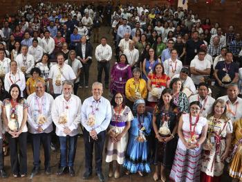 Comunicado conjunto 17 En Michoacán, SEP y Crefal inauguran Tercer Encuentro Nacional de Universidades Interculturales