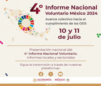 4to Informe Nacional Voluntario de México 2024. Avance Colectivo hacía el Cumplimiento de los ODS”