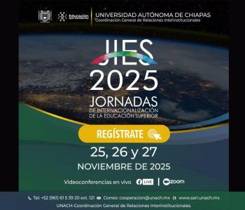 Invitación a la sexta edición de las "Jornadas de Internacionalización de la Educación Superior 2025