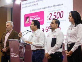 Para apoyar sus estudios, 44 mil universitarios de Michoacán reciben la beca Gertrudis Bocanegra: Mario Delgado